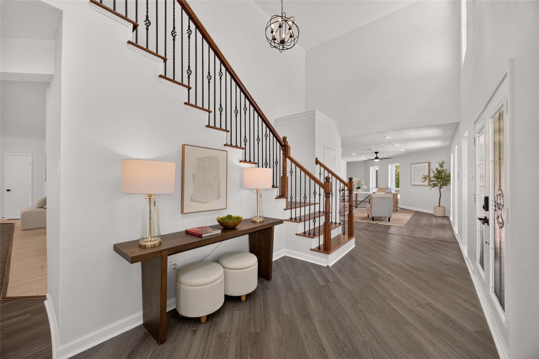 8002 Lichen Lane Spring, TX 77379 - Photo 6 of 50 The entrance of the home will impress your friends and family.
