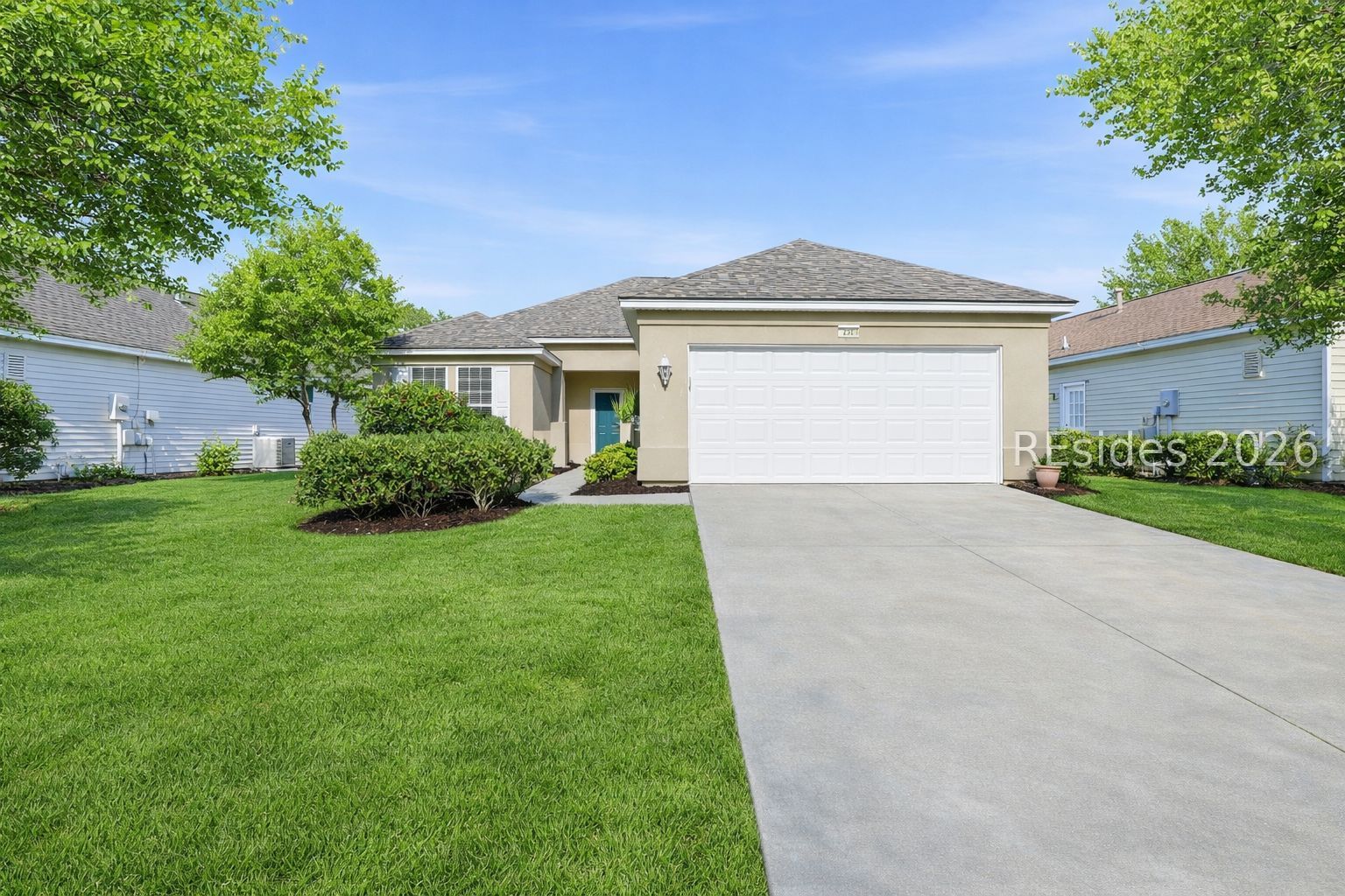Exterior image digitally enhanced with AI.