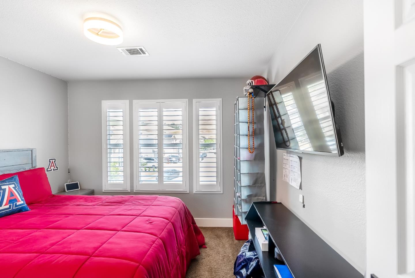 1170 Schoolhouse Road San Jose, CA 95138 - Photo 24 of 35 a bedroom with a bed and a window