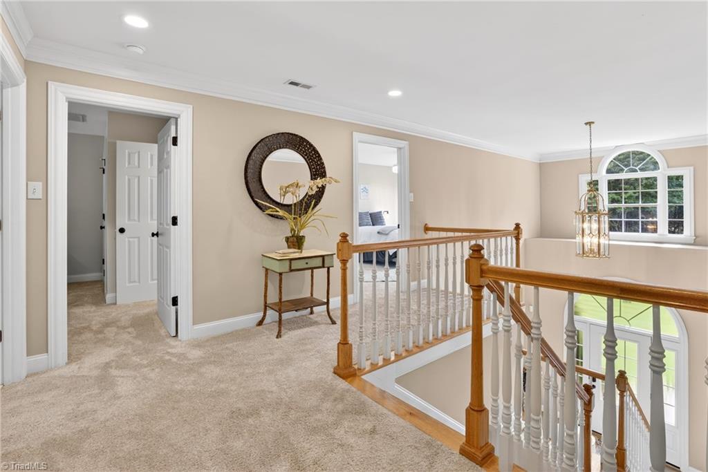 8508 Rosedale Drive Oak Ridge, NC 27310 - Photo 18 of 50 An airy overlook between floors.