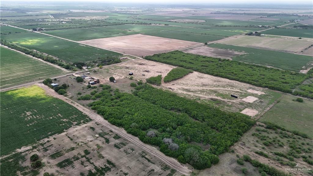 8534 Nittler Road Monte Alto, TX 78538 - Photo 8 of 9 an aerial view of a house with a garden