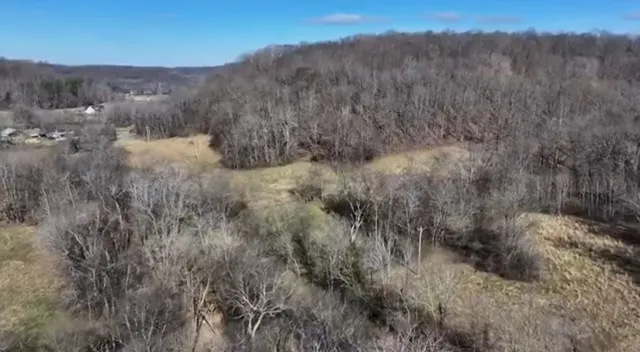 a view of a dry field
