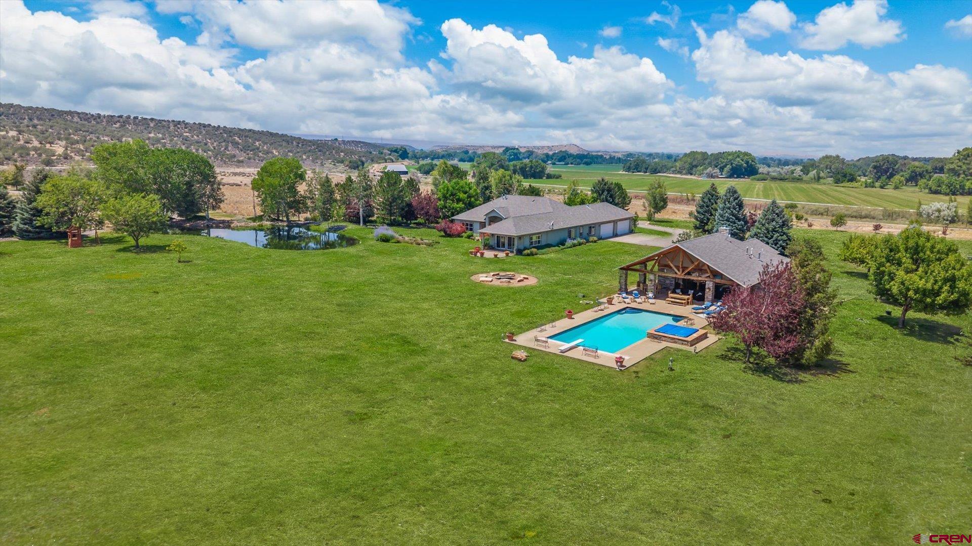 18222 6300th Road Montrose, CO 81403 - Photo 39 of 45 a view of a house with a big yard