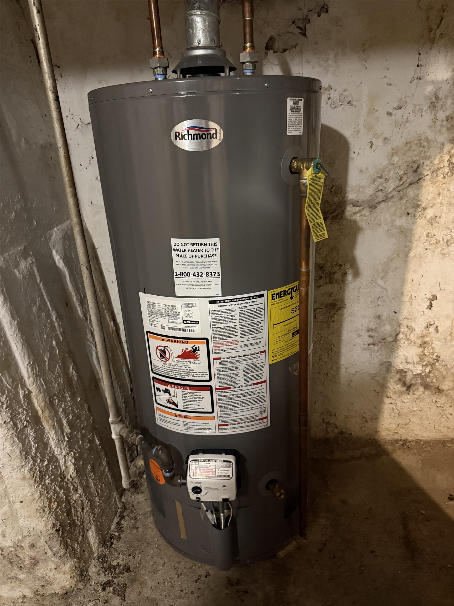 311 East Front Street Byron, IL 61010 - Photo 12 of 15 a view of water heater room