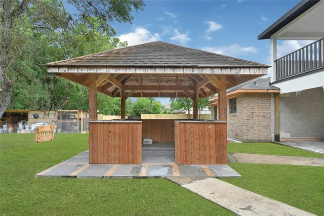 a view of outdoor space and yard