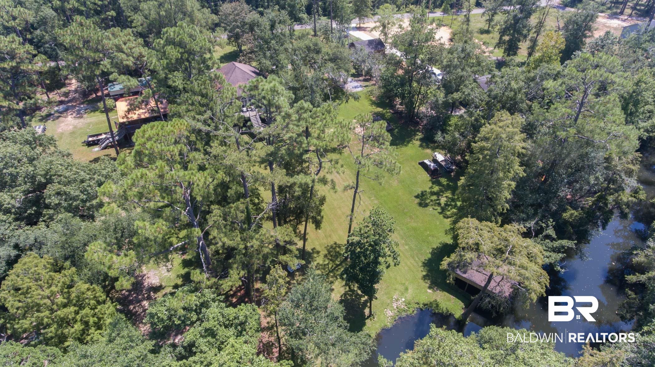 17869 River Road Summerdale, AL 36580 - Photo 52 of 79 Aerial view with a water view