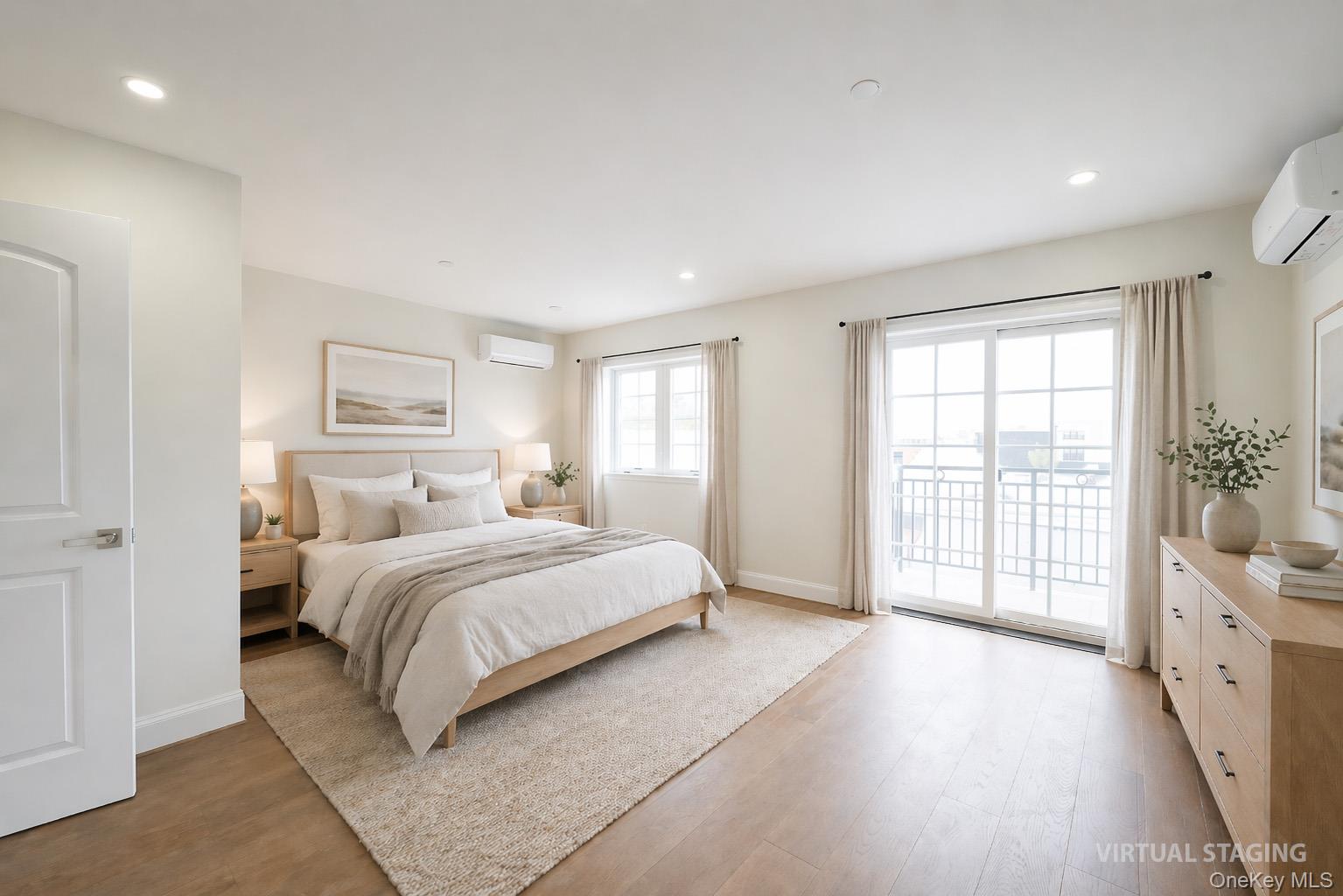 150-26 12th Road Queens, NY 11357 - Photo 10 of 17 a spacious bedroom with a large bed and a large window