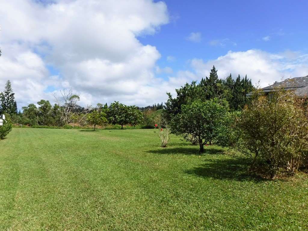 1209 West Kuiaha Road, Unit 2 Haiku, HI 96708 - Photo 30 of 30 a view of a green field with wooden fence