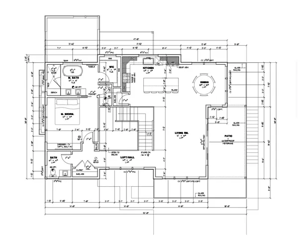 a picture of a bathroom with a shower