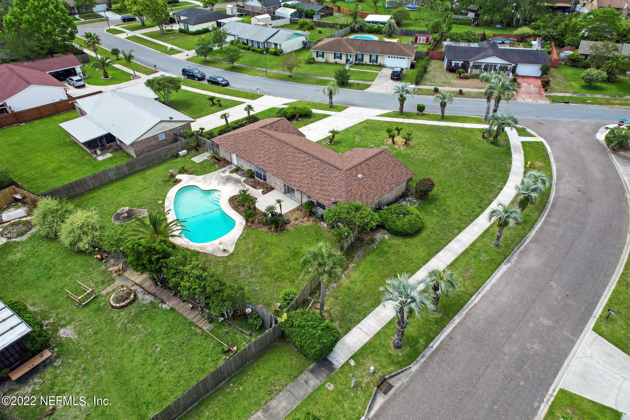 3915 Morning Glory Road Jacksonville, FL 32210 - Photo 46 of 54 SIDE AERIAL