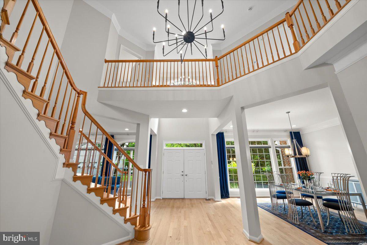 7136 Ayers Meadow Lane Springfield, VA 22150 - Photo 7 of 53 Grand Foyer Bridge