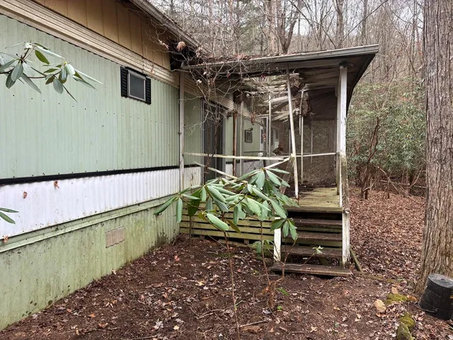a house with a outdoor space
