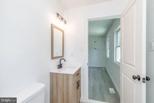 wooden floor in an empty room