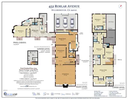 $6,880,000 | 452 Roblar Avenue, Hillsborough, CA 94010