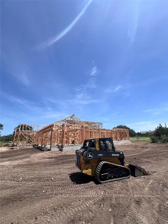 a view of a car in front of a road