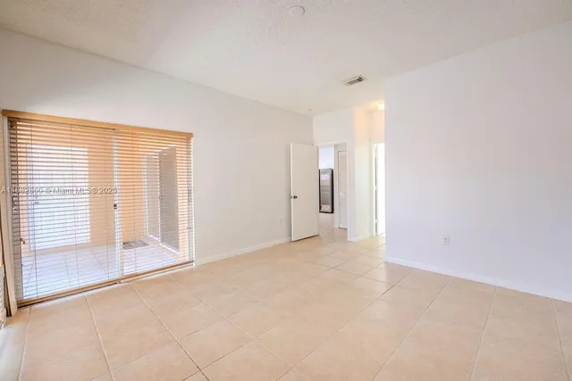 a view of empty room