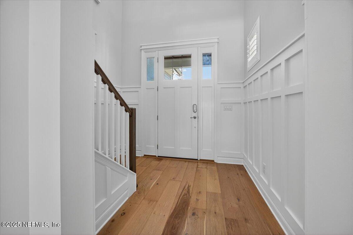 604 Timber Bridge Lane Atlantic Beach, FL 32233 - Photo 5 of 46 a view of entryway with wooden floor