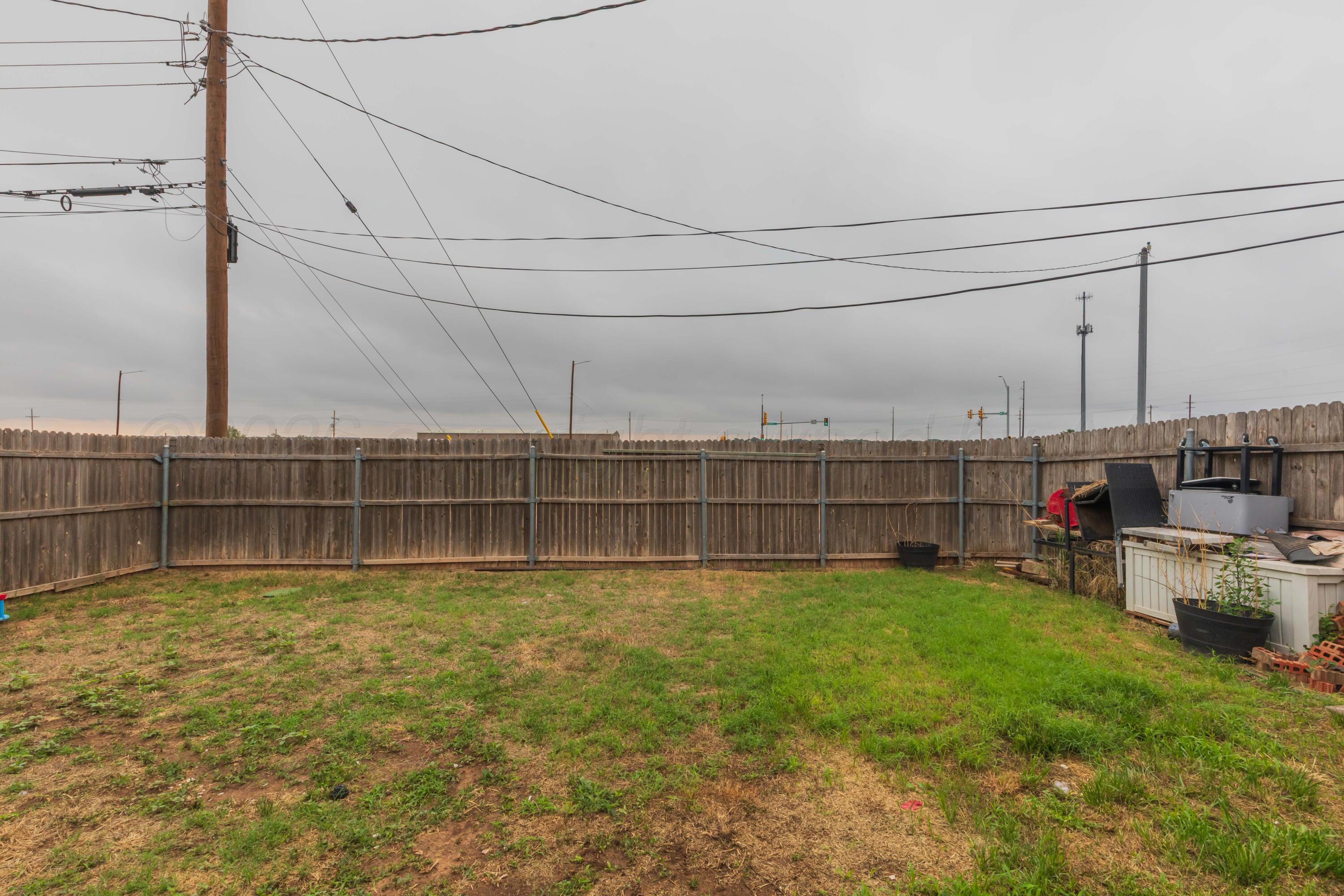 5309 Spanky Lane Amarillo, TX 79110 - Photo 14 of 20 BACKYARD VIEW 1
