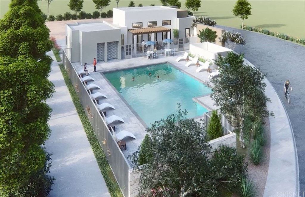 750 Daniel Freeman Circle Inglewood, CA 90301 - Photo 6 of 8 an aerial view of house with yard