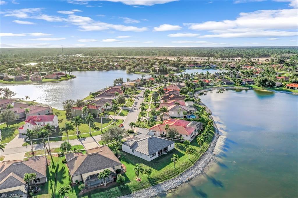 2198 Grove Drive Naples, FL 34120 - Photo 31 of 35 an aerial view of lake and city