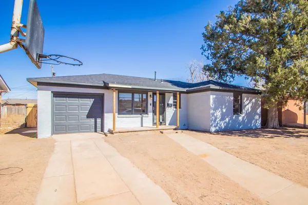 a view of a house with a outdoor space
