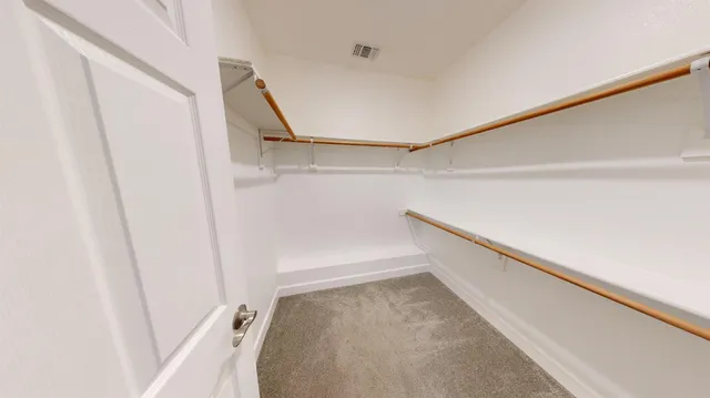 a view of walk in closet