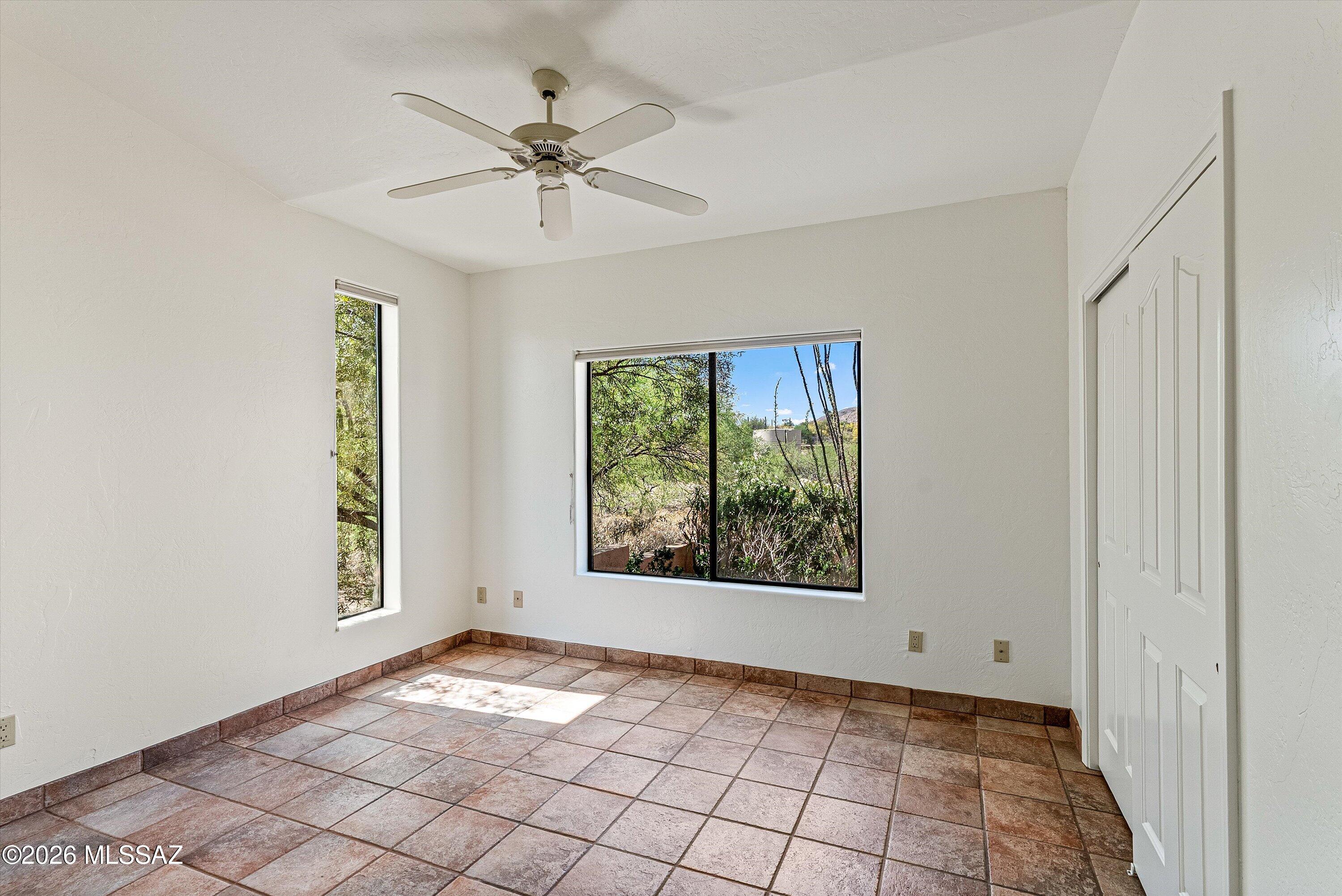 6340 North Valley View Road Tucson, AZ 85718 - Photo 28 of 44 Bedroom 2 across from Primary