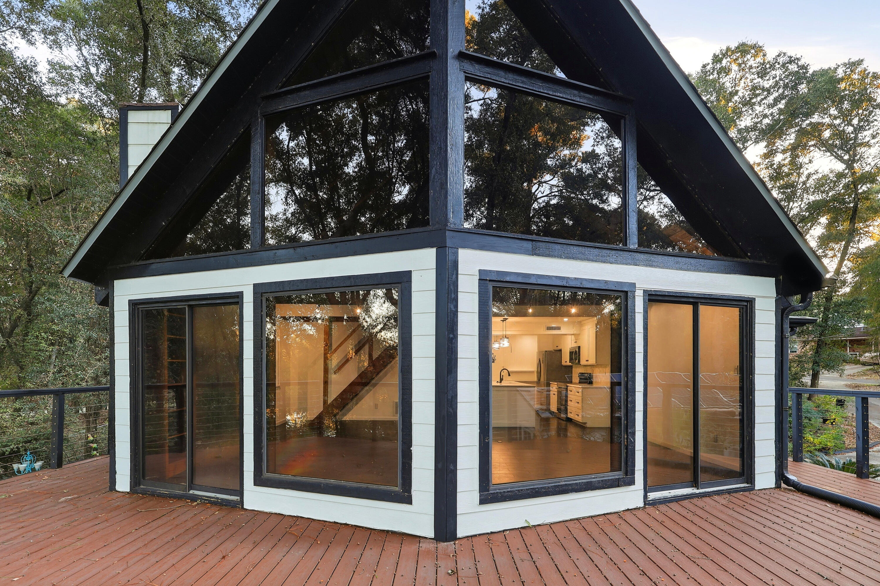 4578 Riley Road Milton, FL 32583 - Photo 46 of 55 a view of backyard from a balcony