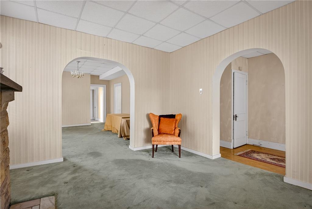 417 Zara Street Pittsburgh, PA 15210 - Photo 10 of 47 a view of livingroom with furniture and window