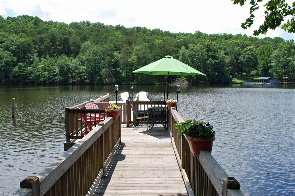 780 Cedar Branch Road Denton, NC 27239 - Photo 27 of 29 Your private pier. 12 feet of water for swimming.