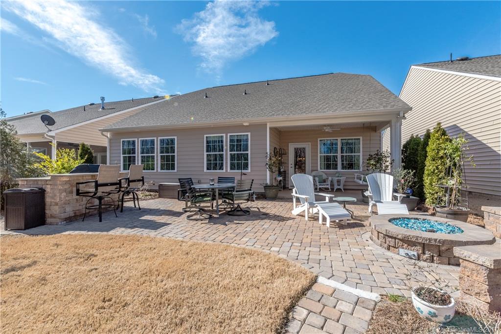 4285 Perth Road Indian Land, SC 29707 - Photo 17 of 24 a view of a backyard with sitting area