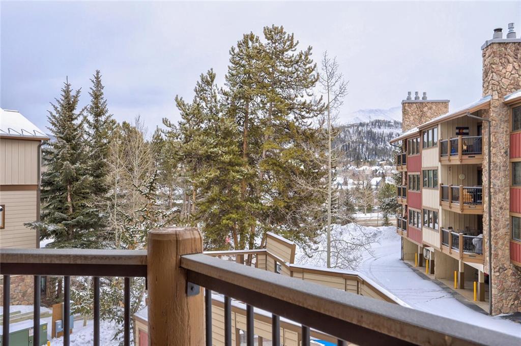325 Four Oclock Road, Unit C203 Breckenridge, CO 80424 - Photo 2 of 35 a view of a building from a balcony