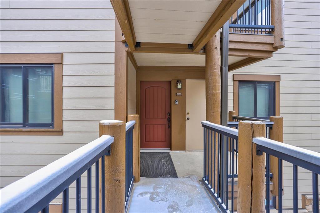 325 Four Oclock Road, Unit C203 Breckenridge, CO 80424 - Photo 29 of 35 a view of a balcony with furniture