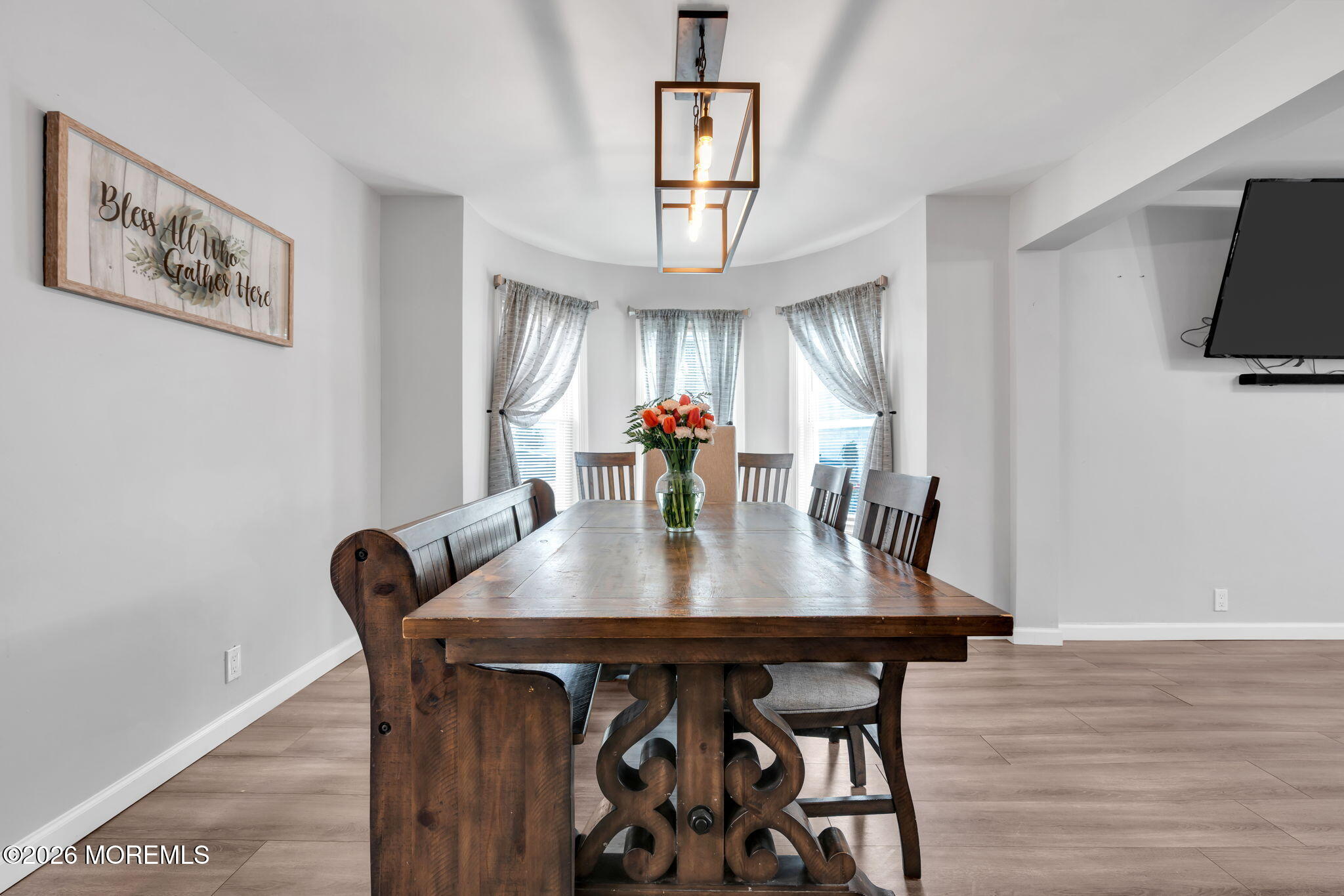 367 South Green Street Tuckerton, NJ 08087 - Photo 14 of 41 a view of a dining room with furniture and wooden floor