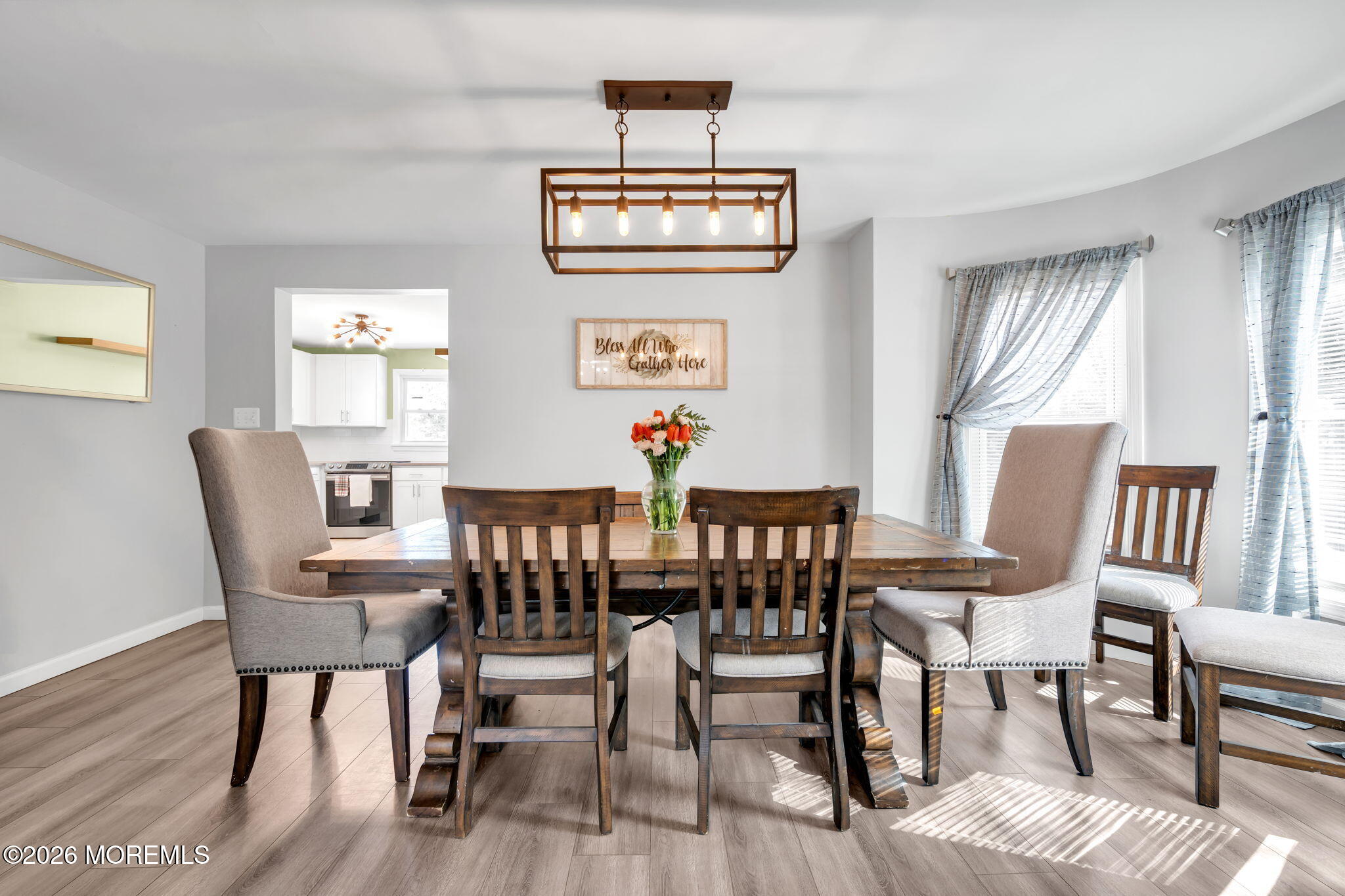 367 South Green Street Tuckerton, NJ 08087 - Photo 10 of 41 a view of a dining room with furniture and wooden floor