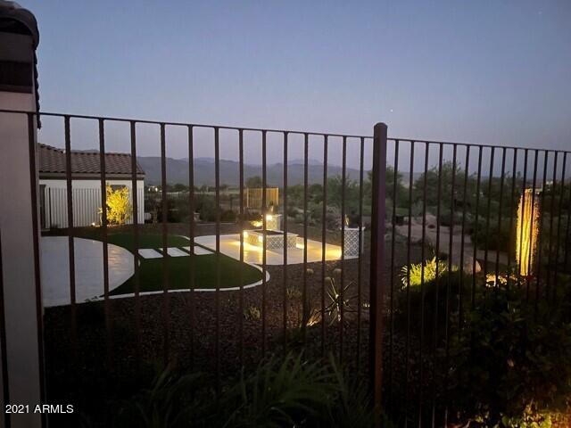 17841 East StockingTrail Rio Verde, AZ 85263 - Photo 41 of 59 Uplighting in Backyard