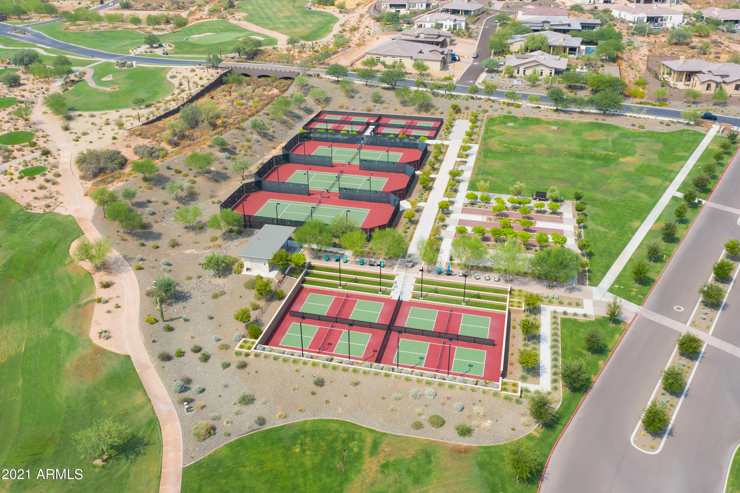 17841 East StockingTrail Rio Verde, AZ 85263 - Photo 57 of 59 Tennis and Pickle Ball Courts