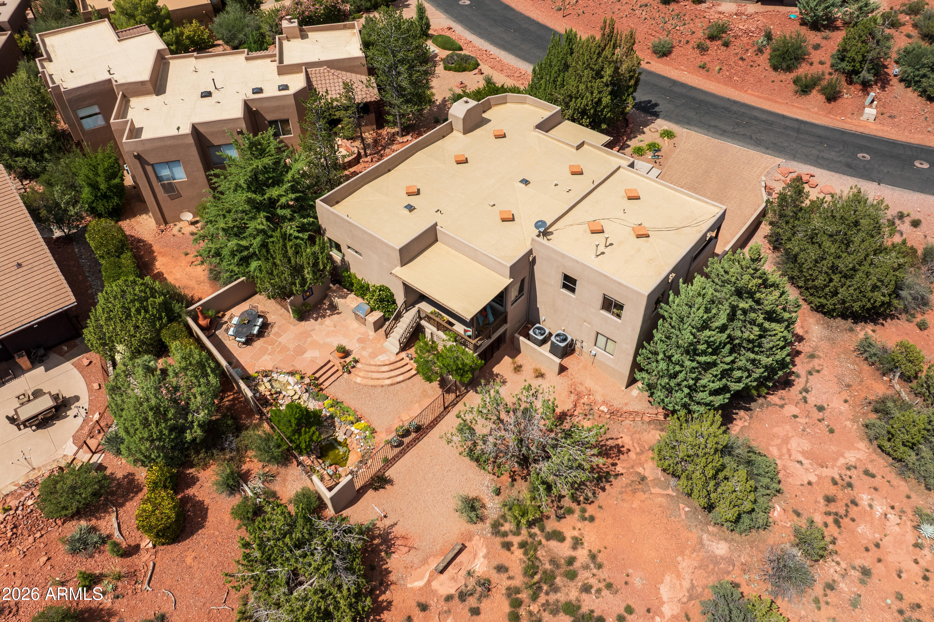 2335 Mule Deer Road Sedona, AZ 86336 - Photo 48 of 50 arial view