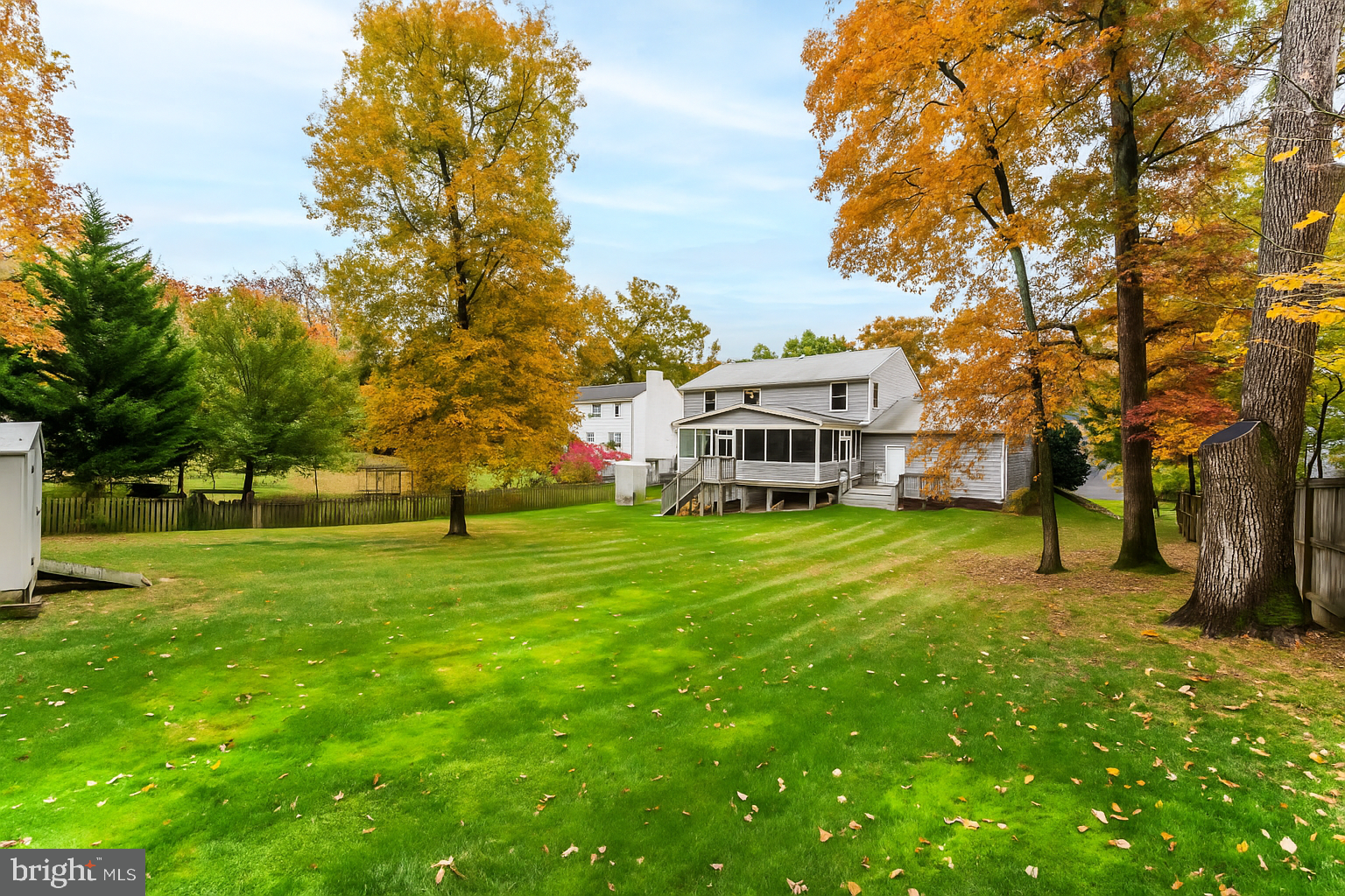 8926 Jameson Street Lorton, VA 22079 - Photo 30 of 32 a view of a house with a big yard