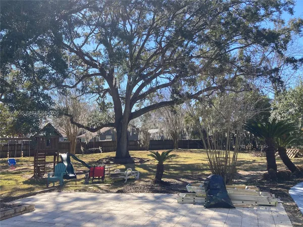 a view of outdoor space with seating area