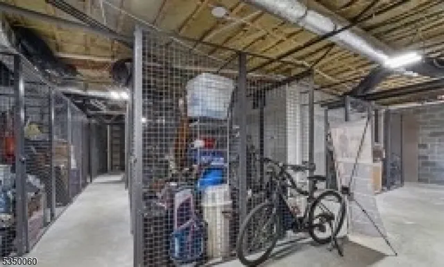 a view of entryway with wooden door