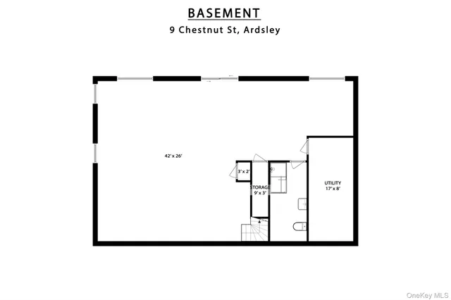 a picture of a bench in a window