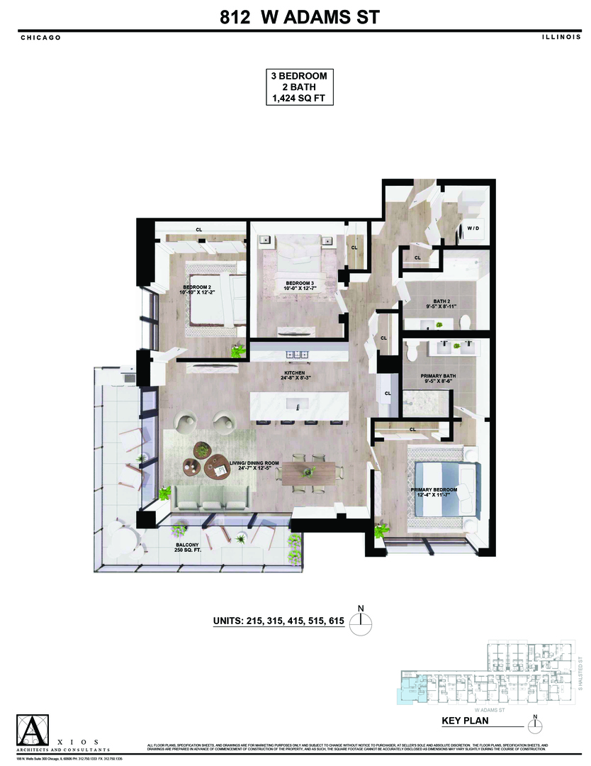 812 West Adams Street, Unit 315 Chicago, IL 60607 - Photo 24 of 34