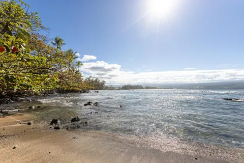 a view of ocean view with beach