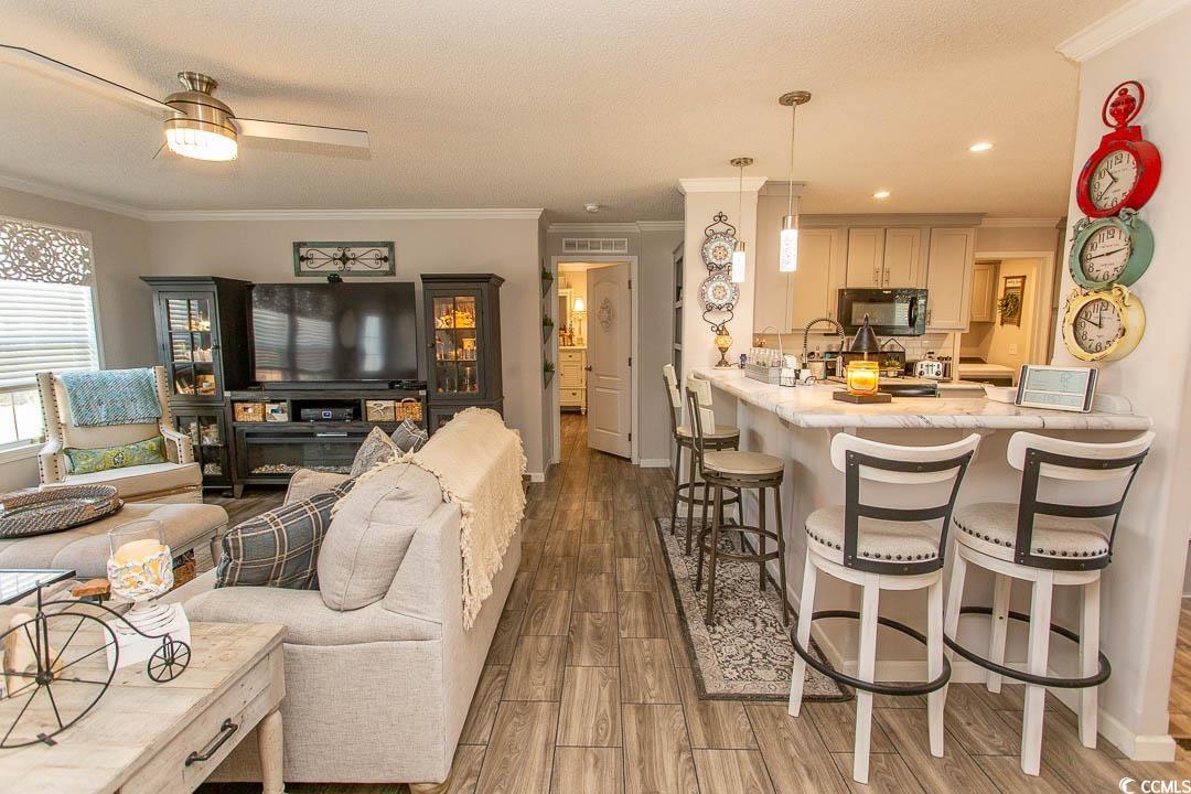 1664 Greenridge Drive Conway, SC 29526 - Photo 18 of 40 Living room with recessed lighting, ceiling fan, o