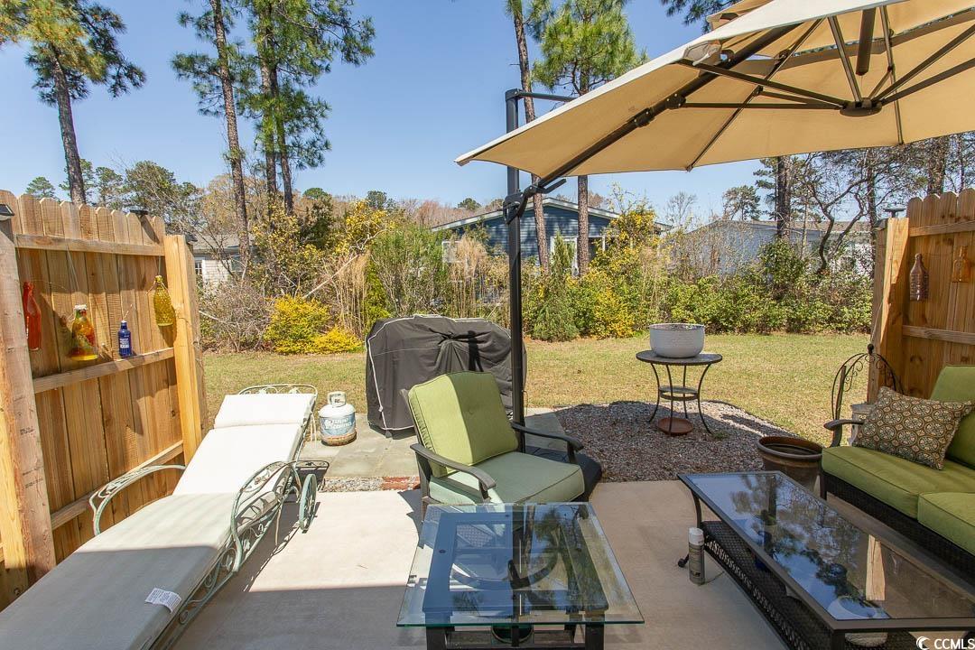 1664 Greenridge Drive Conway, SC 29526 - Photo 35 of 40 View of patio / terrace with an outdoor living spa
