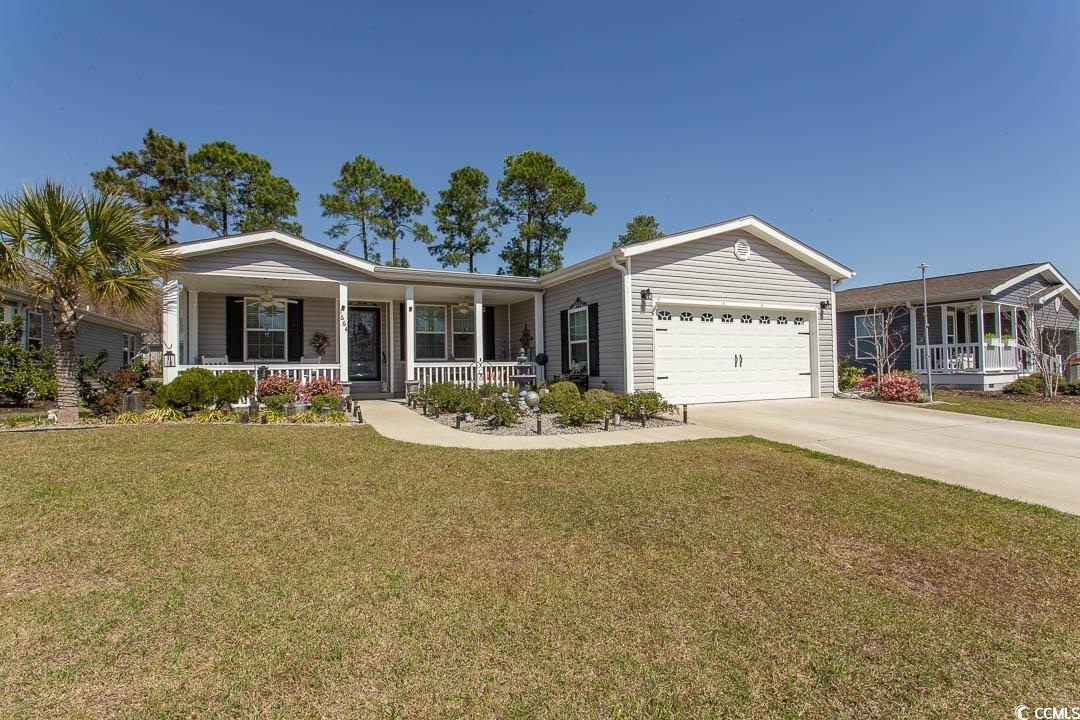 1664 Greenridge Drive Conway, SC 29526 - Photo 40 of 40 Single story home with a front lawn, covered porch