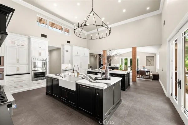 a view of a room with furniture window and outside view