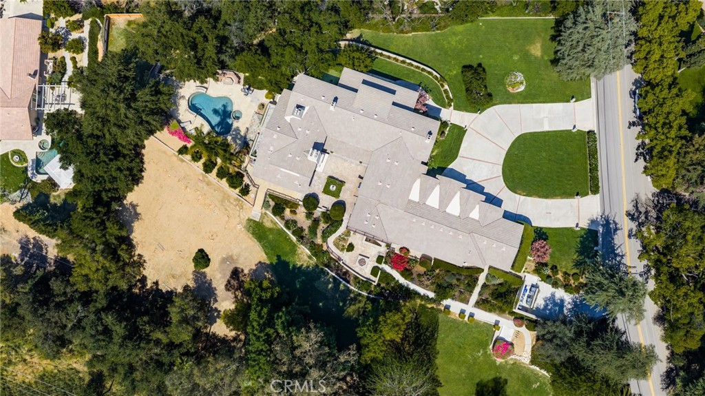 1688 Dwight Street Redlands, CA 92373 - Photo 72 of 72 an aerial view of a house
