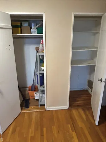wooden floor in a room